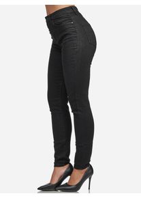 Tazzio Damen Skinny Fit High Waist Jeans