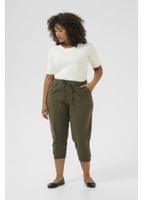 Kaffe Casual Hose Regular fit Grape Leaf green