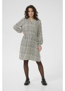 Kaffe Kleid KAmiriam A-shape black white