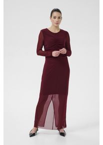 Kaffe Kleid KAchai Slim fit bordo