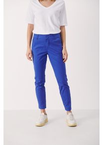 PART TWO Casual Hose Gerade Passform Bluing blue