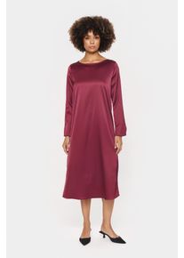 Saint Tropez Kleid Gerade Passform Burgundy