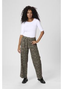 Kaffe Jeans KAleondra Loose fit black offwhite