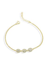 dKeniz Armband 925/- Sterling Silber vergoldet Pure Elegance