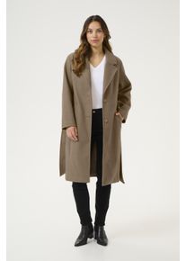 Cream Jacke Straight fit sand