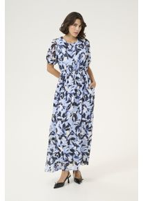 Kaffe Kleid Regular fit Blue Flower Print blue multi