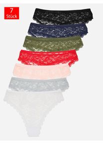 Tazzio Damen String 7er-Pack