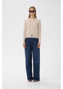 Inwear Strickpullover YenahIW Strickpullover Gerade Passform beige