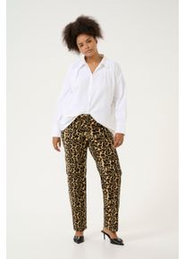 Kaffe Jeans Regular fit Naturel Leopard Print