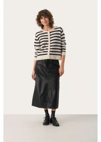 PART TWO Strickjacke Gerade Passform black