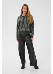Kaffe Strickpullover KAbitzy Strickpullover Loose fit animal