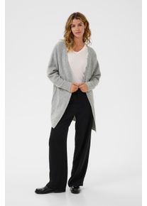 Cream Strickjacke CRHoliday Straight fit light grey