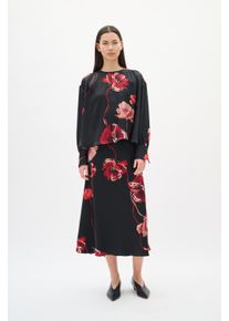 Inwear Langarm DAWNIW Langarm Lockere Passform black red