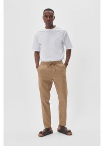 Matinique Casual Hose MAbarton Gerade Passform beige