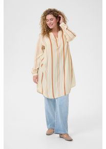 Kaffe Kleid A-shape natural