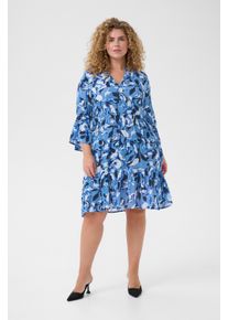Kaffe Kleid Regular fit blue multi