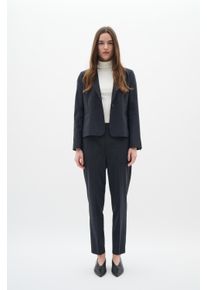 Inwear Casual Hose Gerade Passform Dark Grey Melange