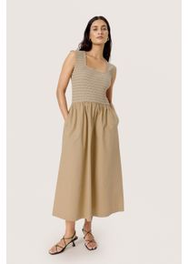 Soaked in Luxury Jerseykleid Feminine Form beige