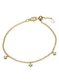 Lyomi Armband 585/- Gelbgold 3 synth. Diam. 0,16ct.