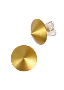 DeMarie Ohrstecker Metall eloxiertes Aluminium Matt/Glanz Gold