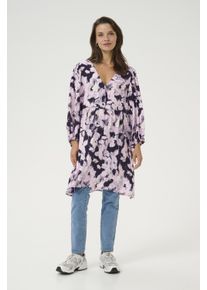 Kaffe Kleid Loose fit black multi