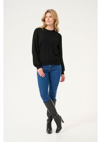 Kaffe Strickpullover KAnanna Regular fit black