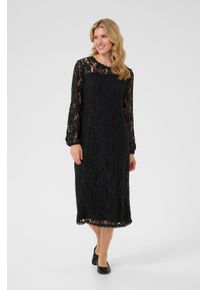 Cream Jerseykleid Feminine Pitch Blac