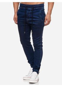 Tazzio Herren Jeans Regular Fit im Jogger-Stil
