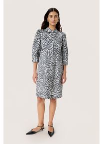 Soaked in Luxury Kleid SLSandja Gerade Passform animal