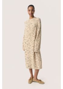 Soaked in Luxury Kleid SLLiora Kleid Lockere Passform beige