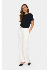 Saint Tropez Casual Hose Gerade Passform Ice white