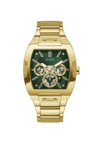 Stilvolle Guess GW0456G3 Phoenix Herrenuhr mit Gold-Ton-Design