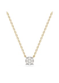 Diam Addict Halskette 585 Gelbgold mit im Labor gez&uuml;chtetem Diamanten