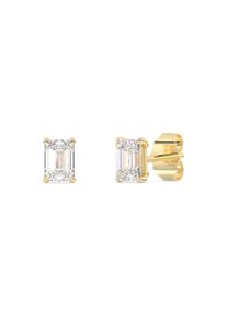 Diam Addict Ohrring 585 Gelbgold mit im Labor gez&uuml;chtetem Diamanten