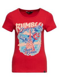 Queen Kerosin Damen T-Shirt Rumble Queen rot
