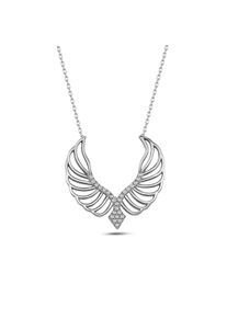 dKeniz Anh&auml;nger mit Kette 925/- Sterling Silber Modern Design Silberkette