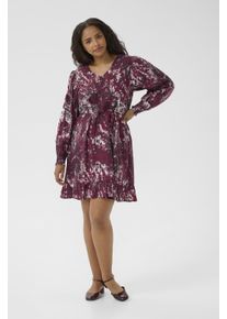 Kaffe Kleid KCmina Kleid Regular fit black red