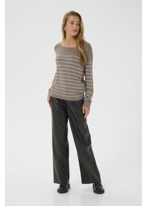 Kaffe Strickpullover KAlizz Strickpullover Tight fit brown