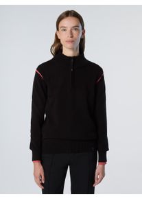 North Sails Pullover Viskose-Stehkragen