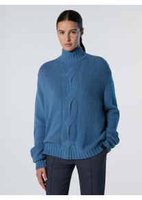 North Sails Pullover Stehkragen mit Maxi-Zopfstrick