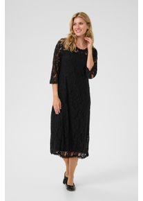Cream Jerseykleid Feminine Pitch Blac