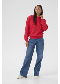 Kaffe Sweatshirt KAlea Loose fit red