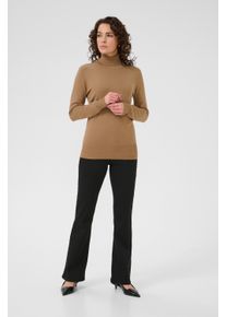 Kaffe Rollkragen Astrid Slim fit brown