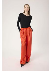 Soaked in Luxury Casual Hose SLLiva Casual Hose Gerade Passform red