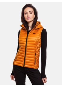 Marikoo Damen Steppweste &ndash; Hasenpfote, leicht mit abnehmbarer Kapuze