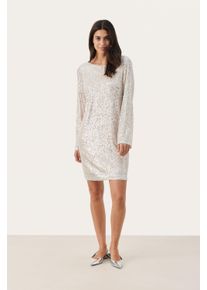 PART TWO Jerseykleid Gerade Passform silver