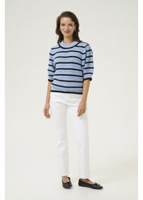 Kaffe Strickpullover Regular fit black blue