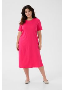 Kaffe Kleid A-shape Raspberry pink