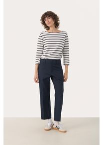PART TWO Casual Hose NeyanaPW Straight fit navy blue
