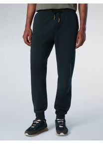 North Sails Jogginghose Scuba Stoff mit Rei&szlig;verschlusstasche